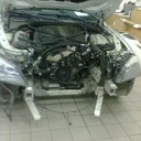 Sta se desi kada udarite psa sa preko 150 km/h  BMW 640 i f13  ( Branik kompletno stradao kad i svi hladnjaci )